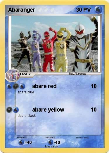 Pokemon Abaranger