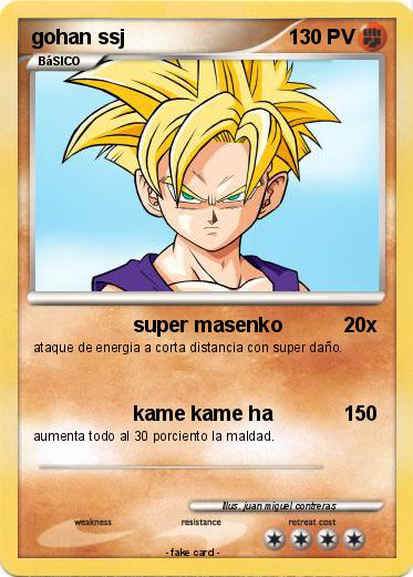 Pokemon gohan ssj
