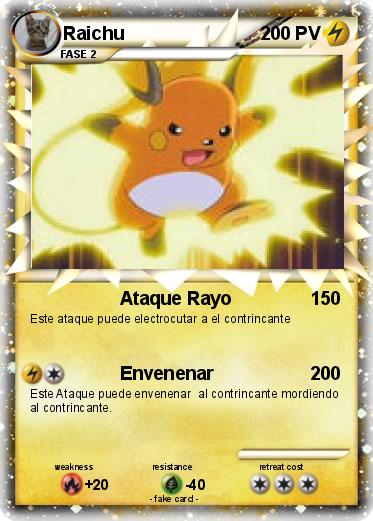 Pokemon Raichu