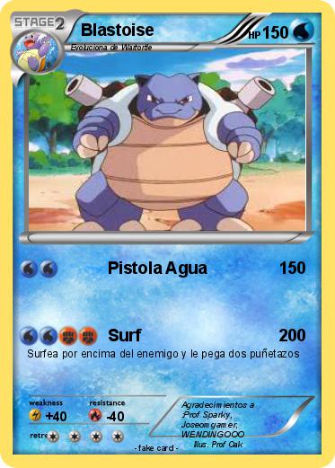 Pokemon Blastoise