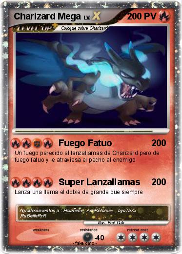 Pokemon Charizard Mega