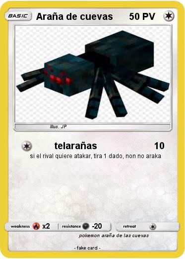 Pokemon Araña de cuevas
