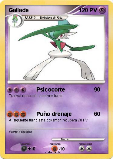 Pokemon Gallade