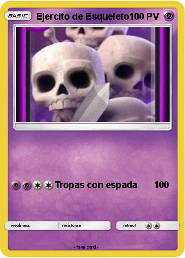 Pokemon Ejercito de Esqueleto