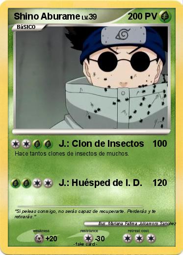 Pokemon Shino Aburame