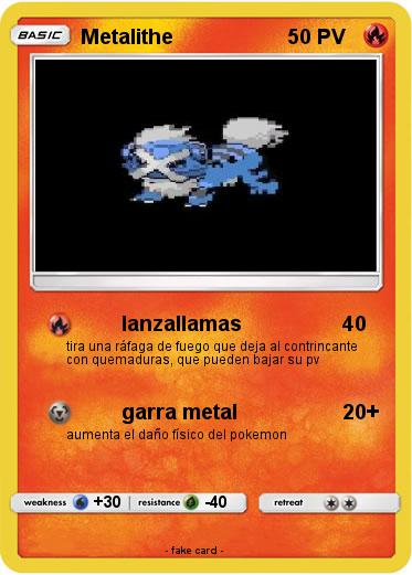 Pokemon Metalithe