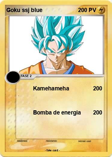 Pokemon Goku ssj blue