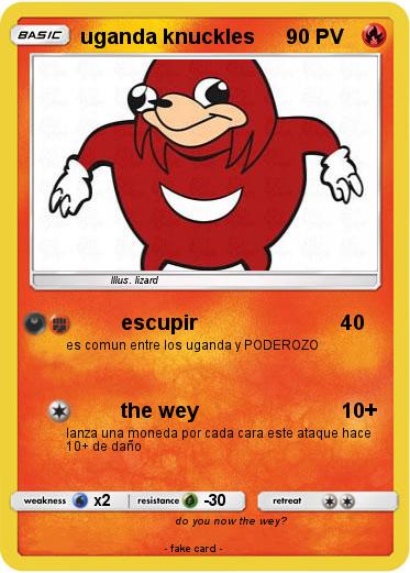 Pokemon uganda knuckles
