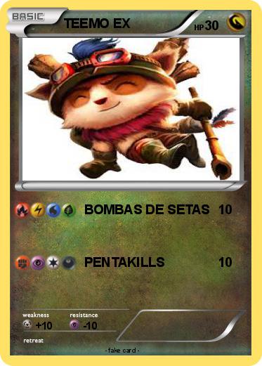 Pokemon TEEMO EX