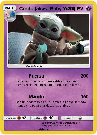 Pokemon Grodu (alias: Baby Yoda)