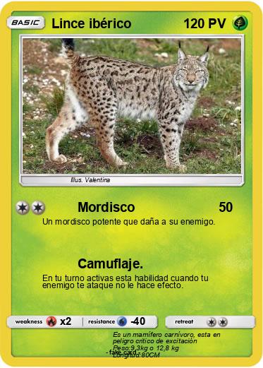Pokemon Lince ibérico