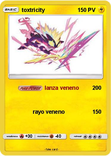 Pokemon toxtricity