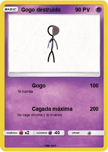 Pokemon Gogo destruido