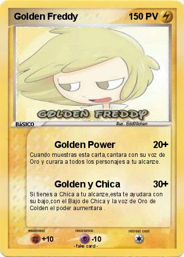 Pokemon Golden Freddy