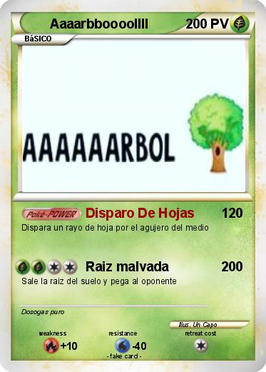 Pokemon Aaaarbboooollll