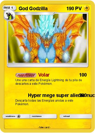 Pokemon God Godzilla
