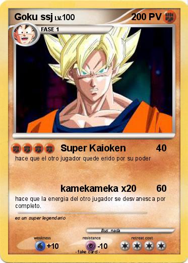 Pokemon Goku ssj