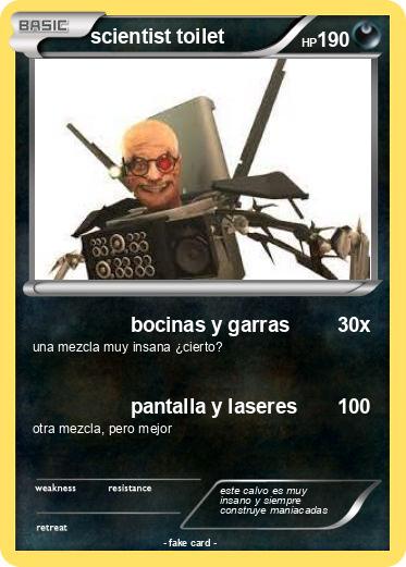 Pokemon scientist toilet