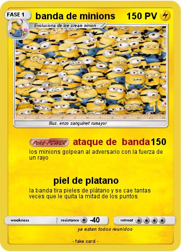Pokemon banda de minions