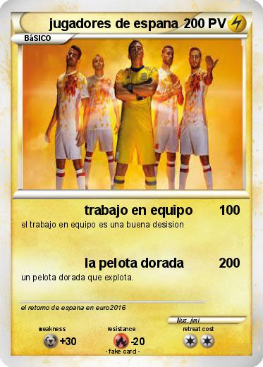 Pokemon jugadores de espana