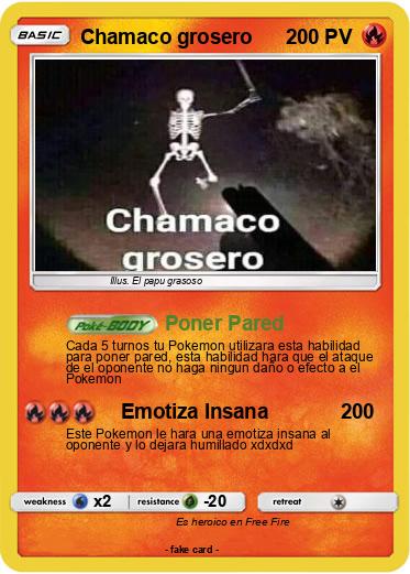 Pokemon Chamaco grosero