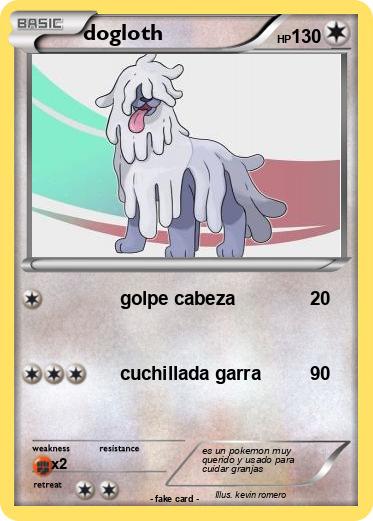 Pokemon dogloth