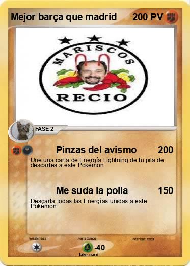Pokemon Mejor barça que madrid