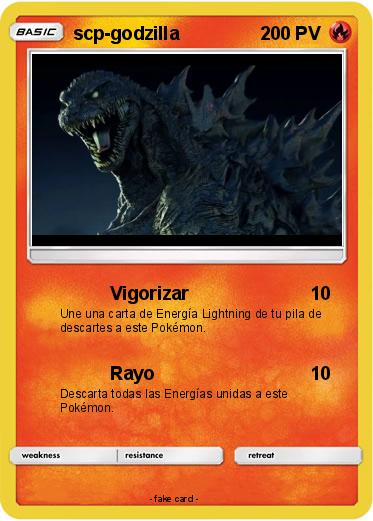 Pokemon scp-godzilla