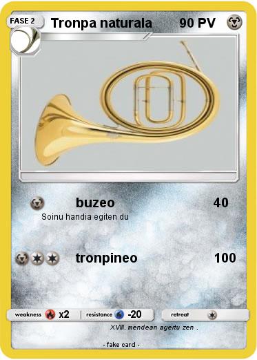 Pokemon Tronpa naturala