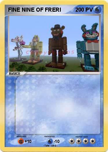 Pokemon FINE NINE OF FRERI