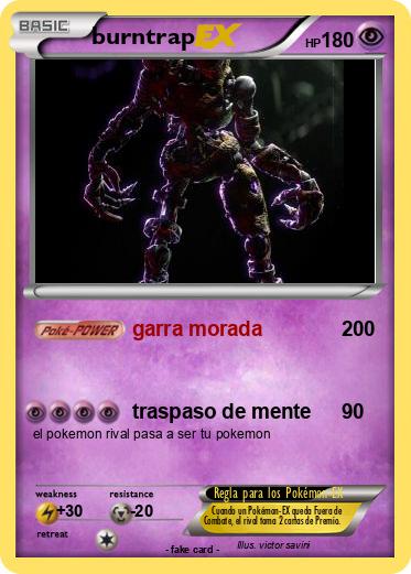 Pokemon burntrap