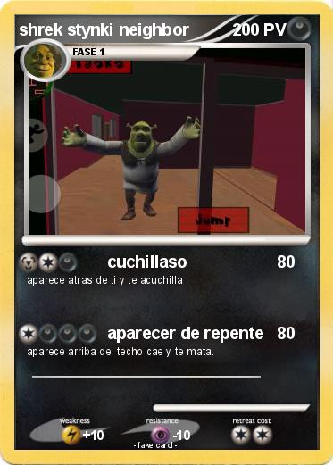 Pokemon shrek stynki neighbor