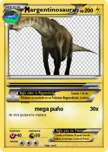 Pokemon argentinosaurus