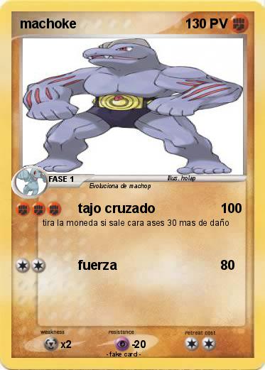 Pokemon machoke