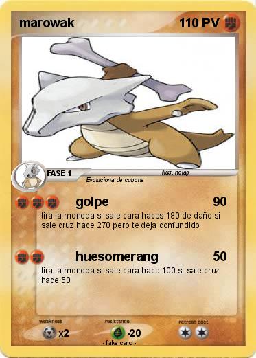 Pokemon marowak