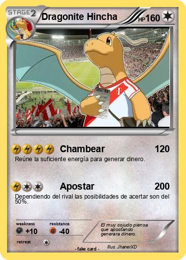 Pokemon Dragonite Hincha