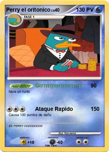 Pokemon Perry el oritonico