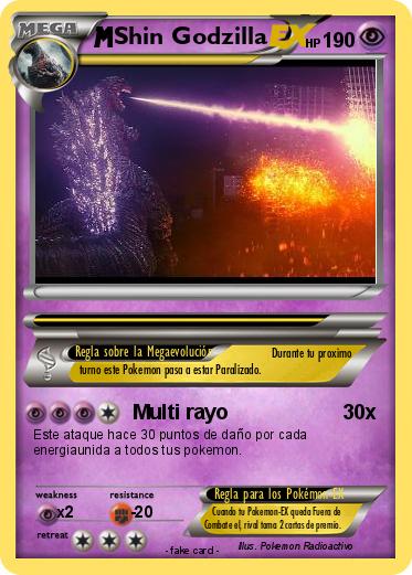 Pokemon Shin Godzilla Pokemon Shin Godzilla