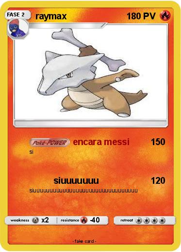Pokemon raymax