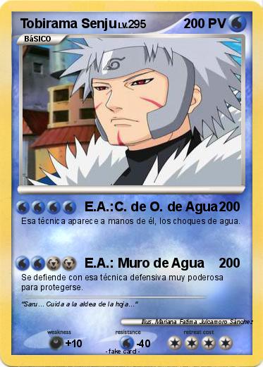 Pokemon Tobirama Senju