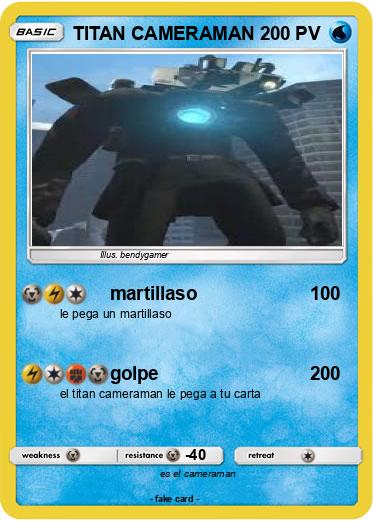 Pokemon TITAN CAMERAMAN