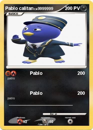 Pokemon Pablo calitan