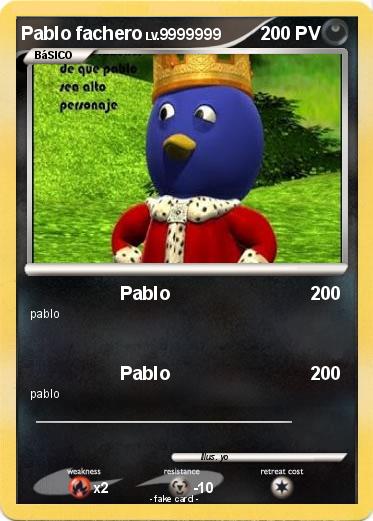 Pokemon Pablo fachero