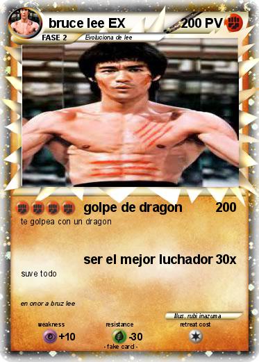 Pokemon bruce lee EX