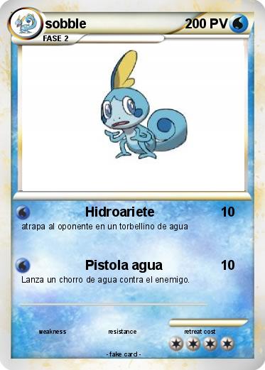 Pokemon sobble