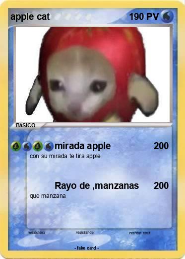 Pokemon apple cat