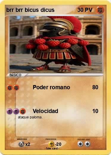 Pokemon brr brr bicus dicus