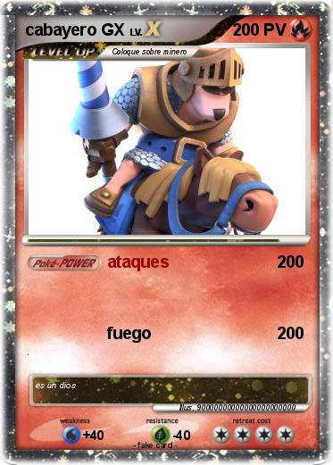 Pokemon cabayero GX