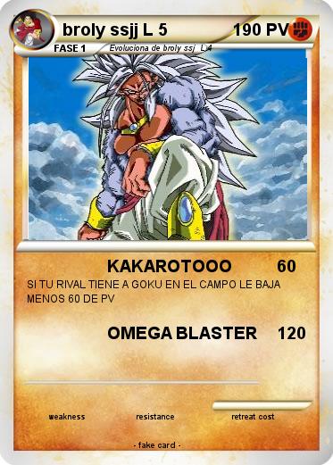 Pokemon broly ssjj L 5