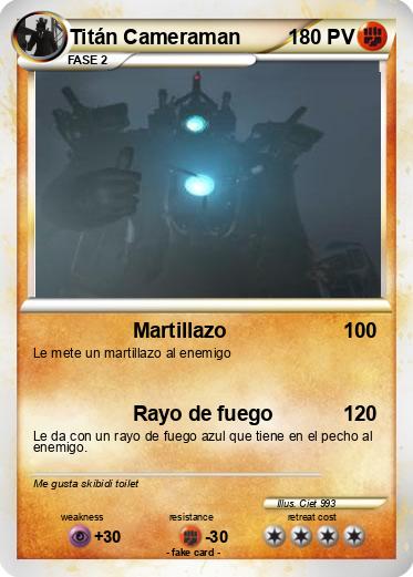 Pokemon Titán Cameraman